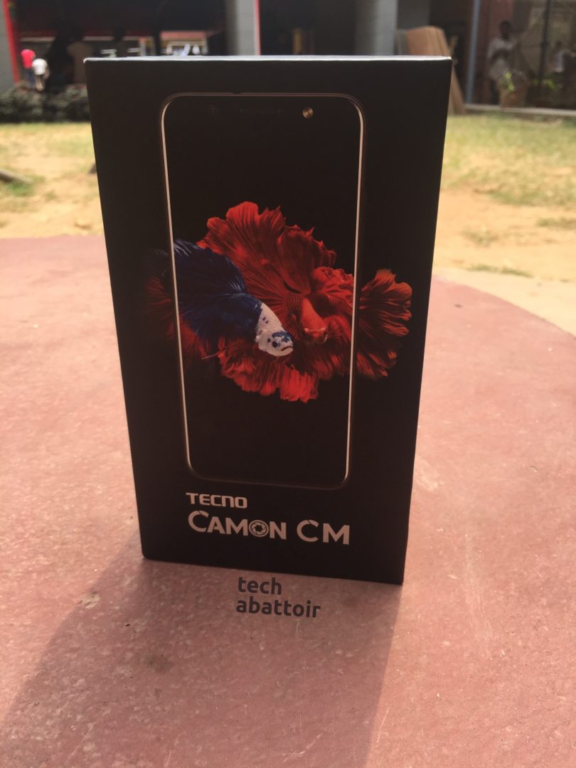Tecno Camon CM Packaging