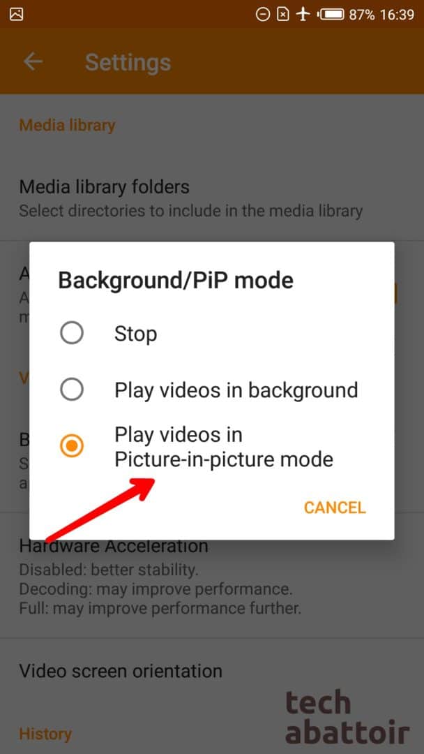 How to Enable Picture-in-Picture mode in Infinix Note 4