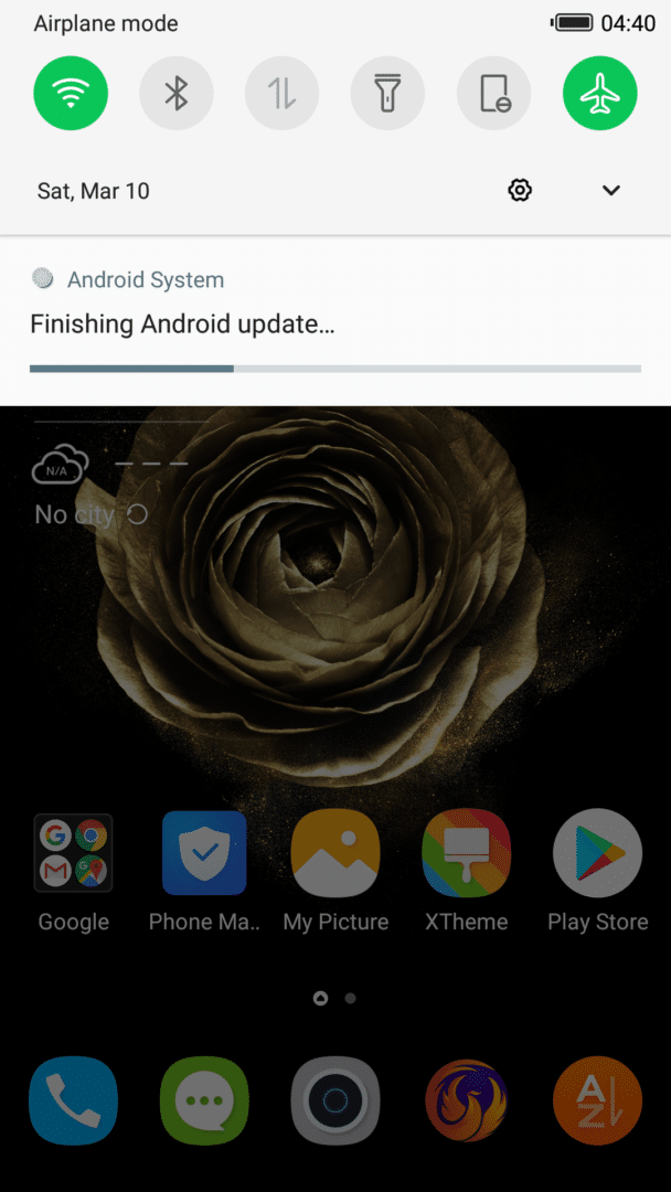Infinix Note 4 Android Oreo update