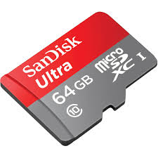 SanDisk A1 64GB Ultra Micro SDXC UHS-1 Memory Card
