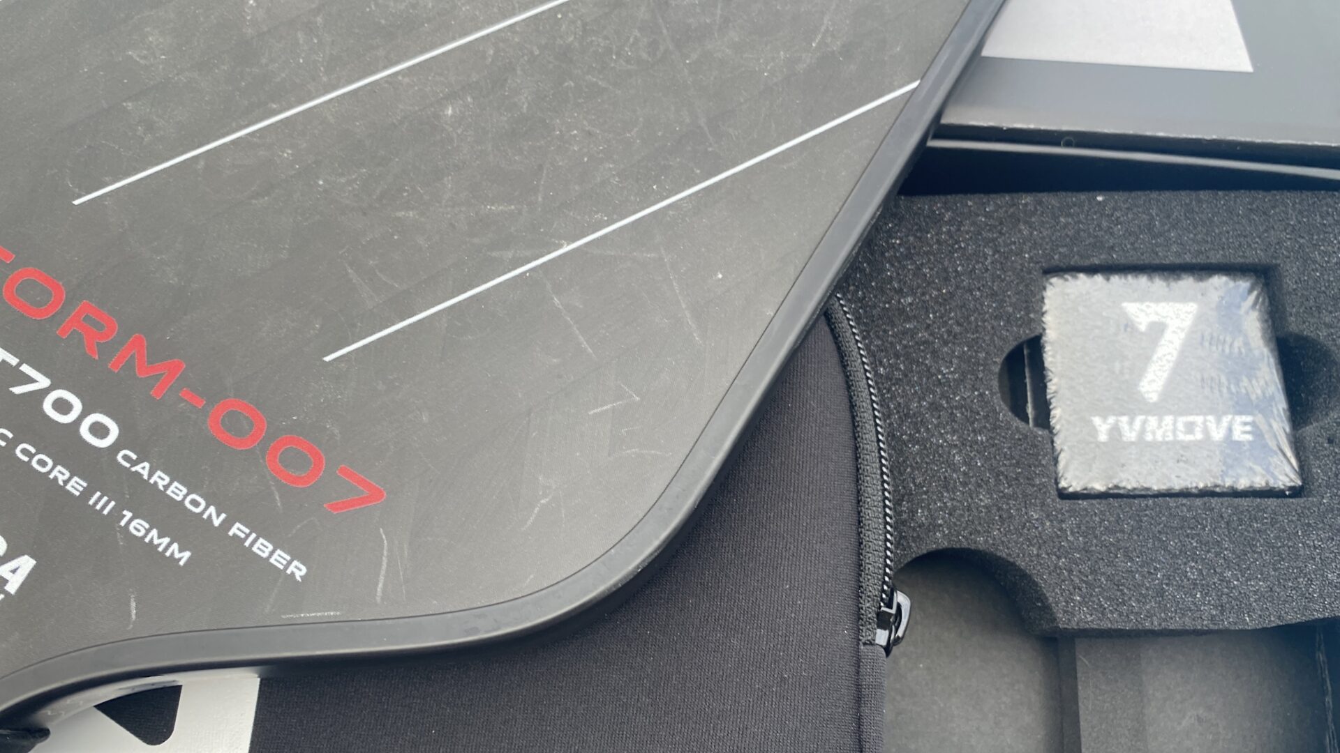 Yvmove Pickleball Paddle T700+ 12k Carbon Fiber
