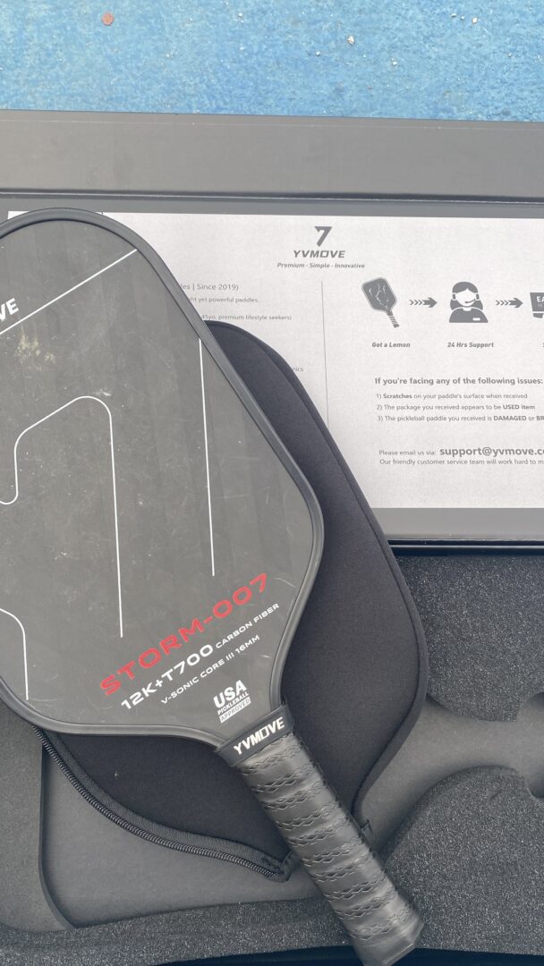 Yvmove Pickleball Paddle T700+ 12k Carbon Fiber